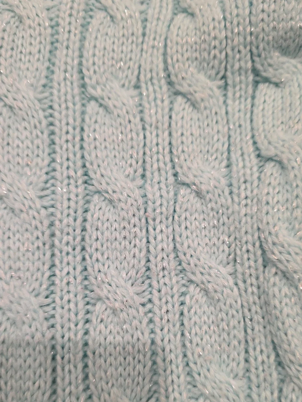 Justice Brand Hooded Cable Knit Sweater